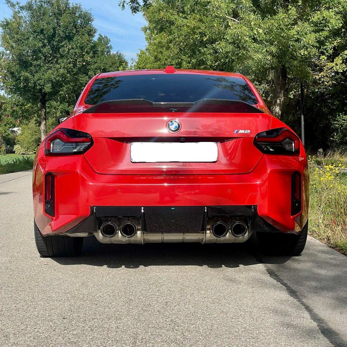 BMW G87 M2 & G42 2 Series MP Style Carbon Fiber Trunk Spoiler